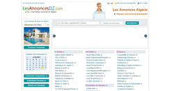 Desktop Screenshot of lesannoncesdz.com