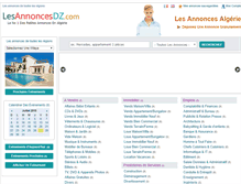 Tablet Screenshot of lesannoncesdz.com